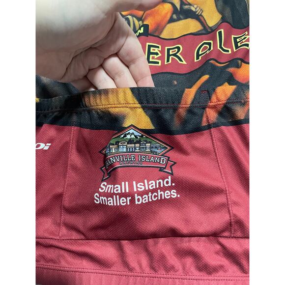 Sugoi Cycling Jersey Top Womens Large Short Sleeve Quarter Zip Shirt Red Canada - Picture 8 of 9